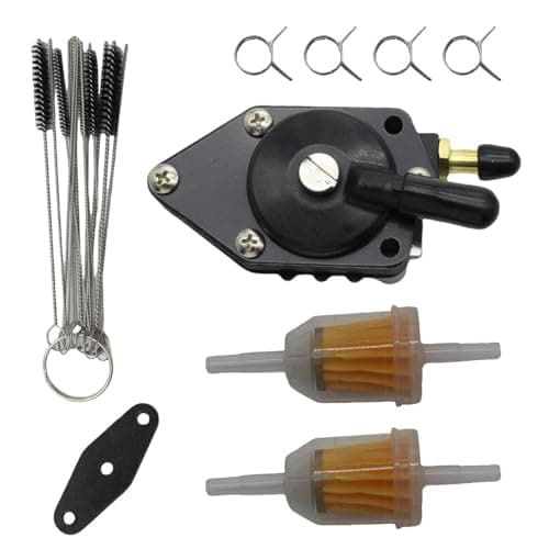 Powkos Fuel Pump 438556 Compatible with Johnson Evinrude Outboard 20-140hp Replaces 18-7352 388268 385781 394543 398338 398387