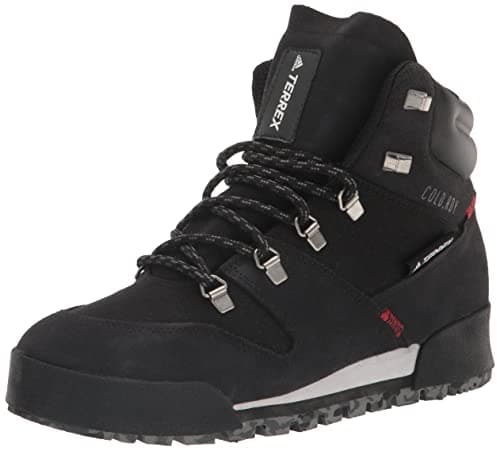 Adidas Mens Terrex Snowpitch Cold.RDY Black/Black/Scarlet 5