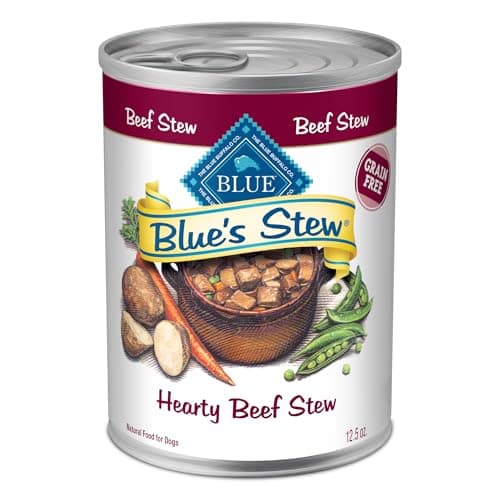 Blue Buffalo Blue's Stew Beef Grain-Free Wet Dog Food, 12.5 oz, 12 ct