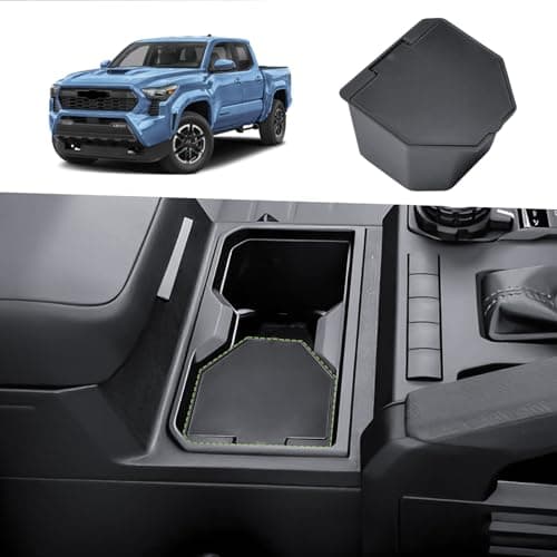 Center Console Coin Organizer for Toyota Tacoma 2024 2025 2026 Accessories