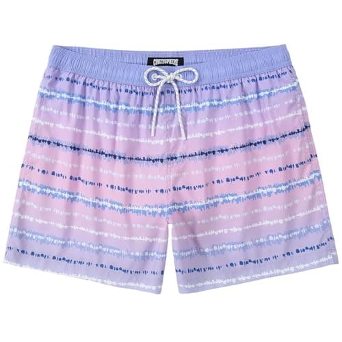 CoozySphere Mens 5 Inch Swimwear Quick Dry Swim Trunks Mesh Lining Board Shorts Bathing Suit S