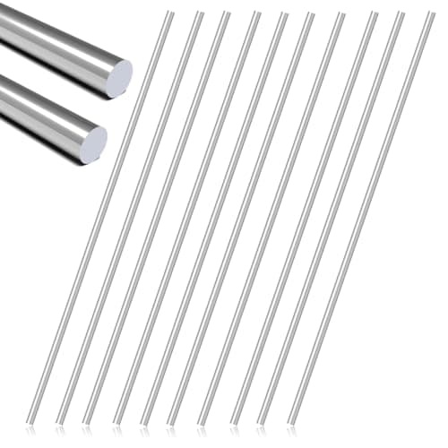 YOXMULK 20pcs 1.5MM X 400MM 304 Stainless Steel Rod