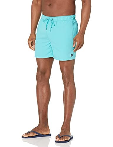 Billabong Men's Standard Elastic Waist Boardshort Swim Short Trunk, 16 Inch Outseam, Dark Mint