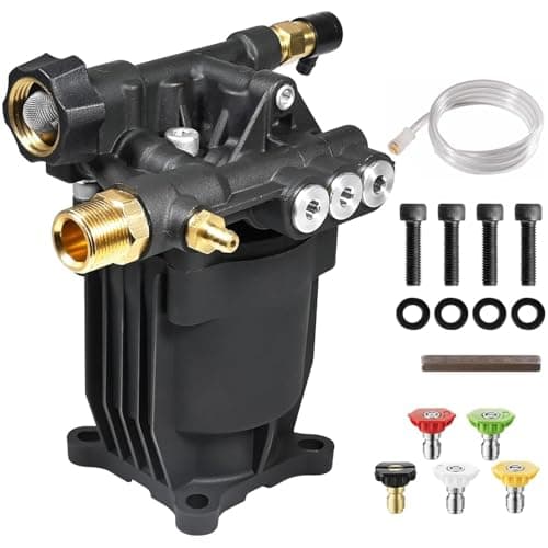 YAMATIC Pressure Washer Pump 3/4" Shaft Horizontal Max 3400 PSI 2.6 GPM