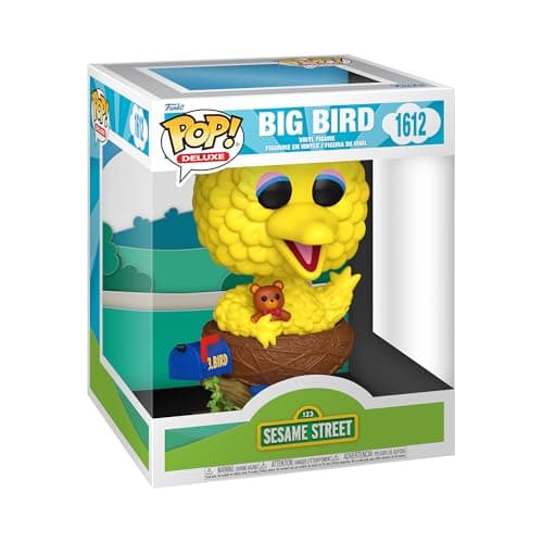Funko POP Deluxe: Sesame Street - Big Bird in Nest - Collectable Vinyl Figure - Gift Idea - Official Merchandise - for Kids & Adults - TV Fans - Model Figure for Collectors and Display