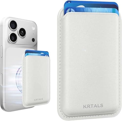 KRTALS Magnetic Wallet Cell Phone Card Holder for Phone Case with Mag-Safe