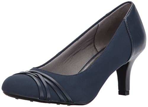 LifeStride Women's Pascal Dress Pump, lux Navy, 8.5 W US
