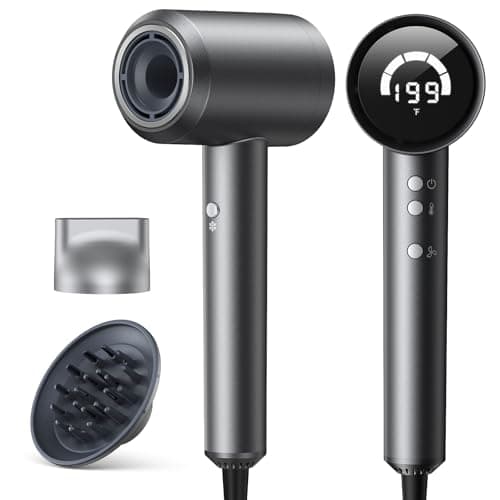 AceSky Hair Dryer with Diffuser, Fast Drying Blow Dryer for Travel, Gifts