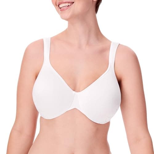 Bali Women's Live It Up Seamless Underwire Bra, White,36 C US