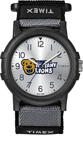 Timex Unisex Collegiate Recruit 38mm Watch – Penn State Nittany Lions with Black Fabric Strap
