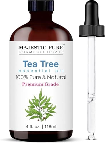 Majestic Pure Tea Tree Essential Oil for Diffuser - 4 Fl Oz