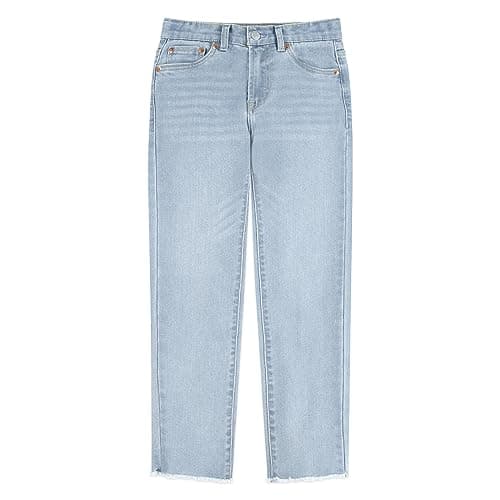 High Rise Straight Fit Jeans