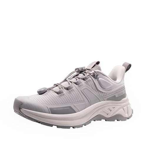 NORTIV 8 Women's Lightweight Hiking Shoes Quick Laces Outdoor Fashion Sneakers Gladiator,Size 7,Light Purple,SNHS239W