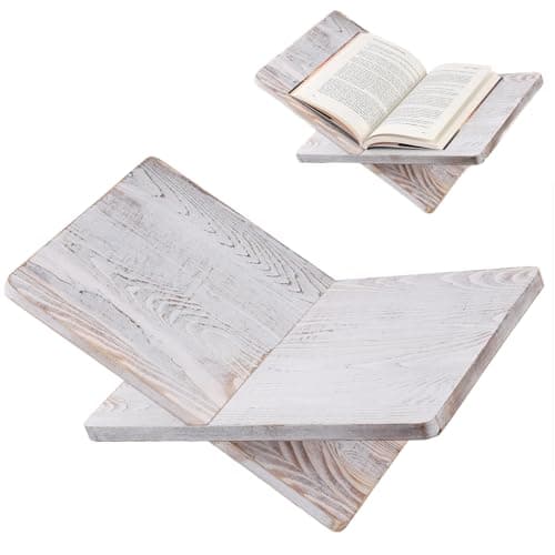 X-Shaped Wood Book Stands - Book Display Stand, Textbook Stand