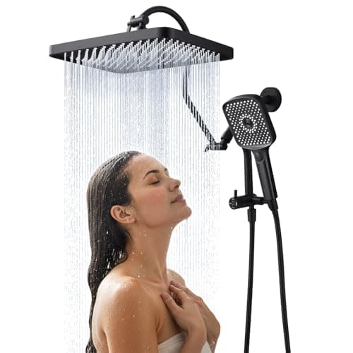 V-Frankness 13 Inch Rainfall Shower Head with Handheld Combo