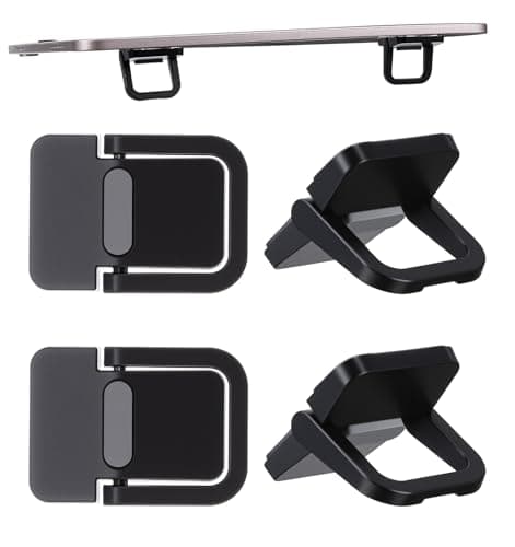 ValueBargain 4 Pcs Keyboard Risers, Foldable Dutable Meatal Keyboard Feet