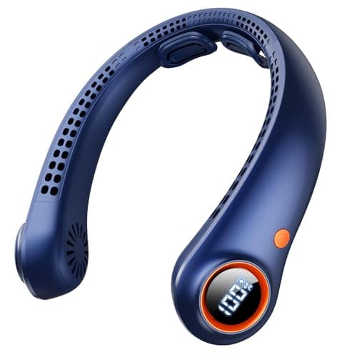 Taiofan Portable Neck Fan, Quiet Cooling Neck Fan for Travel
