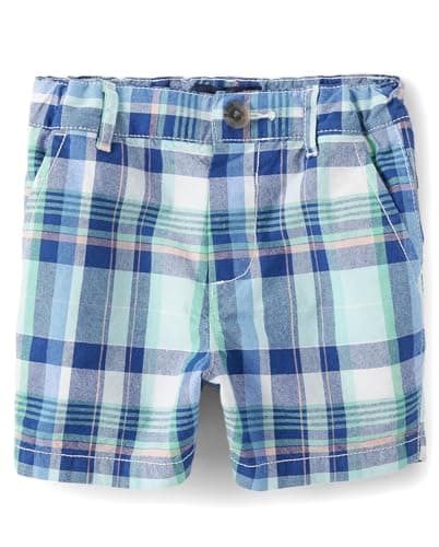The Children's Place,and Toddler Patterned Chino Shorts,18-24 Monts