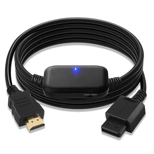 Wii to HDMI Adapter 1080P Full HD Plug & Play for Nintendo Wii/Wii U