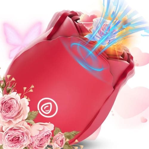 Rose Toy Rose Sex Toys Clit Sucker Sex Adult Toys Vibrator Dildo for Women Rose Vibratoar Suction Vibrates Adult Tool for Women Today,Clitioral Tool Vibrates 10 Mode BG-11