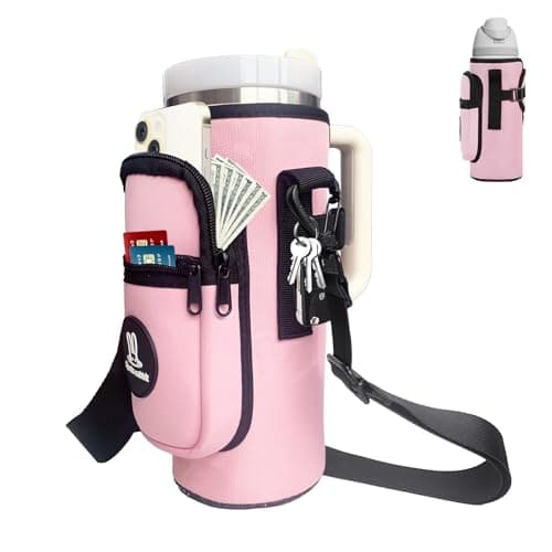 Sports rabbit Water Bottle Carrier with Strap – Universal Fit for 30oz