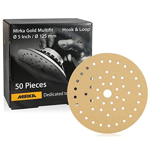 Mirka - Sandpaper - Gold Multifit 5 inch 220 grit 50 Pack