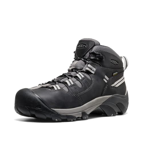KEEN Utility Men's Detroit Mid Magnet/Black 14 Wide