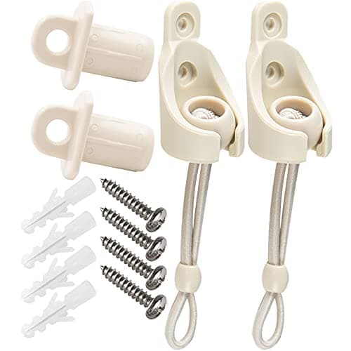 Sunshade Coolaroo Replacement Accessories, Bungee End Cap Kit Beige 1 Set