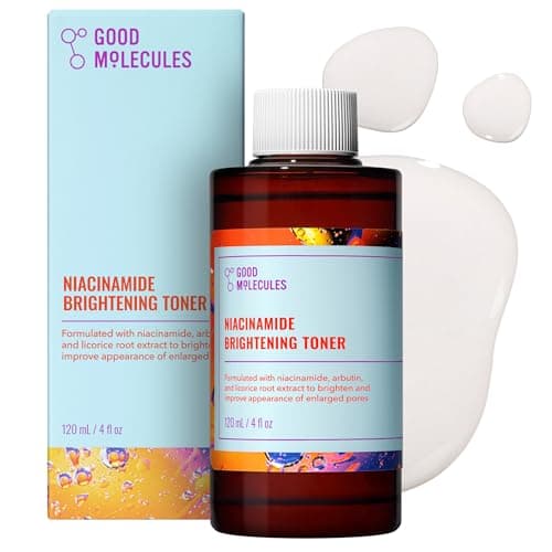 Good Molecules Niacinamide Brightening Toner with Arbutin, 4 fl oz