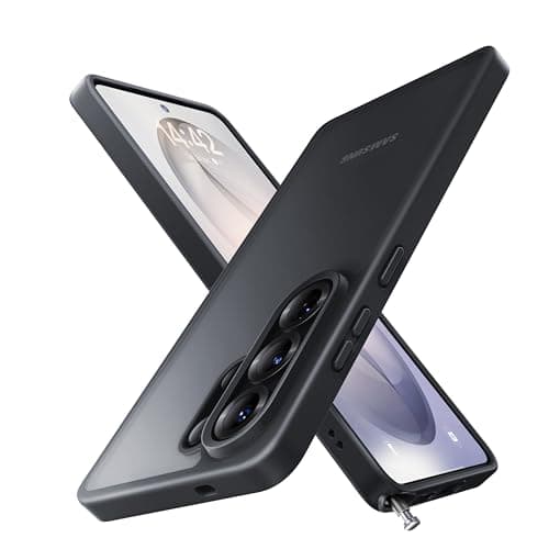 CASEKOO Black for Samsung Galaxy S26 Ultra Case 6.9'' [16FT Military-Grade Protection] [Camera Guard] [Anti-Fingerprint] Slim Matte Translucent Shockproof S26 Ultra Case with Lanyard Hole, Black