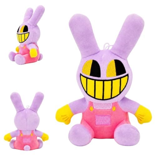 oo&ylyuelang The Amazing Digital Plush,10" Jax Plush Cute Stuffed Figure Doll,Collection for TV Fans Gift, Cute Stuffed Figure Doll Choice for Boys and Girls