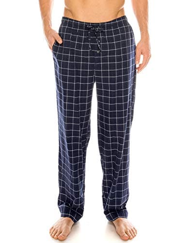 TINFL Men's Lounge Cotton Pajama Pj Bottoms Pants MLP-TP023-Navy S