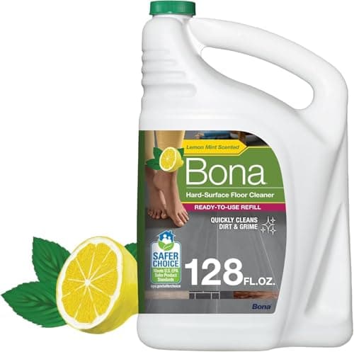 Bona Multi-Surface Floor Cleaner Refill - 128 fl oz - Lemon Mint