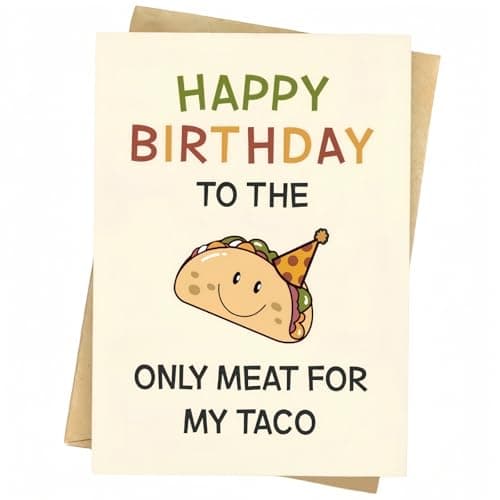 uwsic Funny Husband Birthday Card, Birthday Card for Men, Him, Boyfrien, Birthday Gift Decorations for Men with Envelope