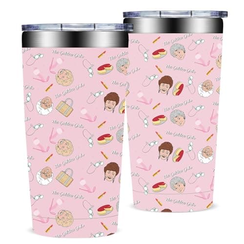 Fufandi Golden Girls Merchandise Gifts - Friendship Birthday Gift for Golden Girls, Friend, BFF, Sister - Tumbler Cup 20oz