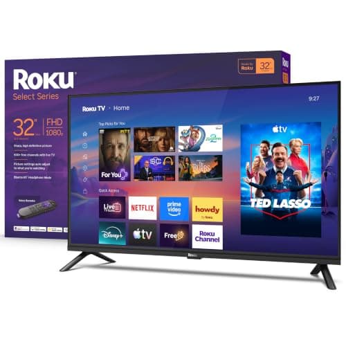 Roku 32-Inch Select Series Smart TV 2026-1080p Full HD TV - RokuTV