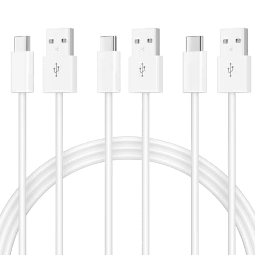 3 Pack Car Carplay Cable for iPhone 16 15,[Apple MFi Certified] 6.6Ft USB A to USB C Fast Car Charger Cord for iPhone 16/16 Plus/16 Pro/16 Pro Max/15/15Pro/15 Pro Max iPad Pro 12.9 Car Charging Cable