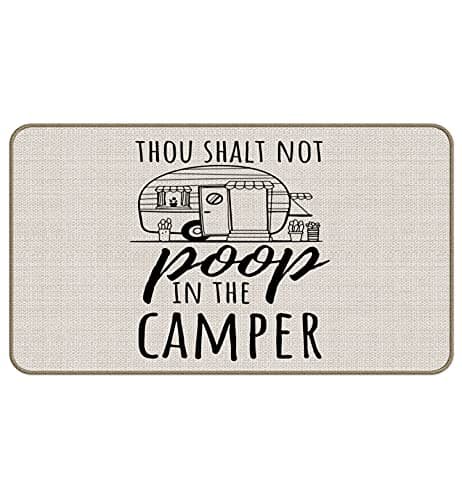 M-Qizi Welcome RV Door Mat - Best Gifts for RV Owners, 30''x17'' Camper Door Mat, RV Decorations for Inside Camper, RV Mat, Camper Gifts, RV Rugs for Inside