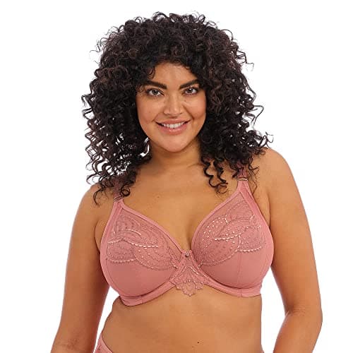 Elomi Women's Priya Underwire Plunge Bra Rose Gold
