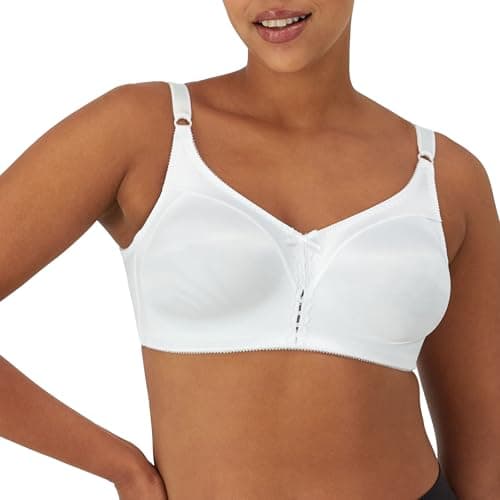Bali womens Double Support Wirefree Df3820 bras, White, 40DD US
