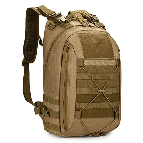HUNTVP Tactical Military Backpack MOLLE Hunting Rucksack Gear Tactical Backpck Assault Pack Can Attach with the Vest and Belt