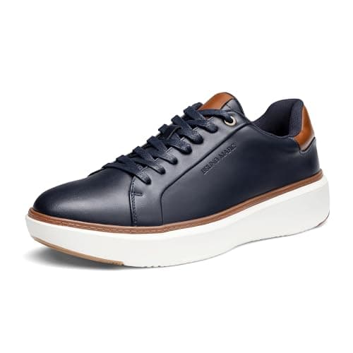 Bruno Marc Men's Dress Fashion Sneakers Casual Shoes,Size 8.5,Navy,SBFS2418M