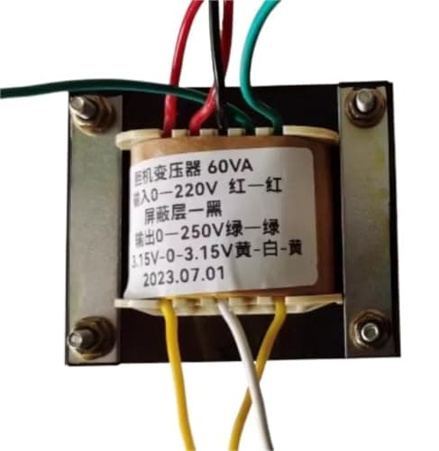 1pcs 60W Tube Amplifier Power Transformer Small Full Copper Wire Package the Front Stage of the EI76*40