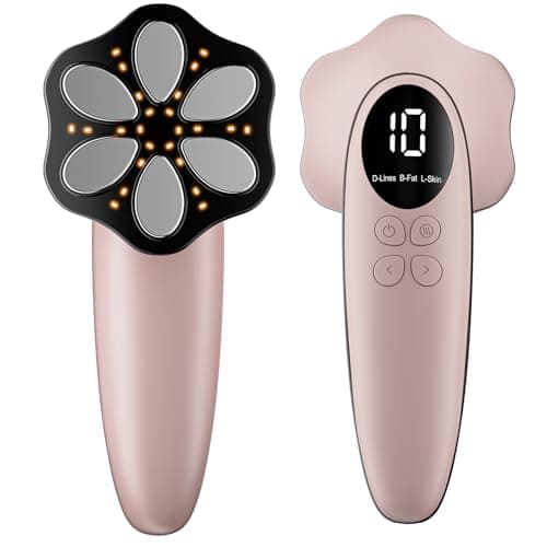 Oranmagic Cellulite Massager Tool, 4 in 1 Body Sculpting Machine, Upgraded 6 Electrode Body Skin Tightening Device Cellulite Remover for Legs, Belly, Waist, Arms, Buttock, Wireless & Lightweight