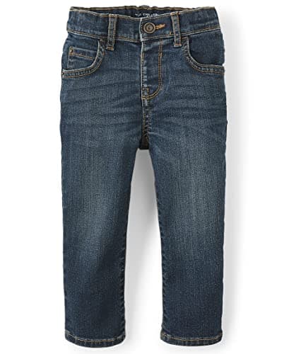 The Children's Place Baby Boys and Toddler Boys Stretch Skinny Jeans, Lt Med Stone, 18-24 MONTHS