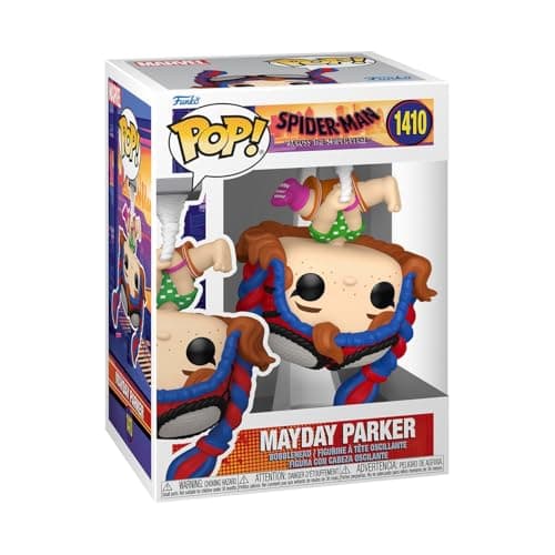 Funko POP! Marvel: Spider-Man Across The Spider-Verse - MayDay Parker - Collectable Vinyl Figure - Gift Idea - Official Merchandise - for Kids & Adults - Movies Fans - Model Figure for Collectors