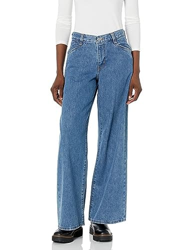 Levi's Women's 94 Baggy Wide Leg Jean (Standard and Plus), (New) Take Chances, 29