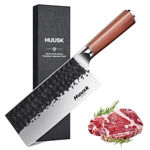 Huusk Knives from Japan, Meat Cleaver Heavy Duty Chopping Knife