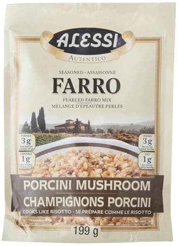 Alessi Porcini Mushroom Farro, 7 Ounce (1 Pack)