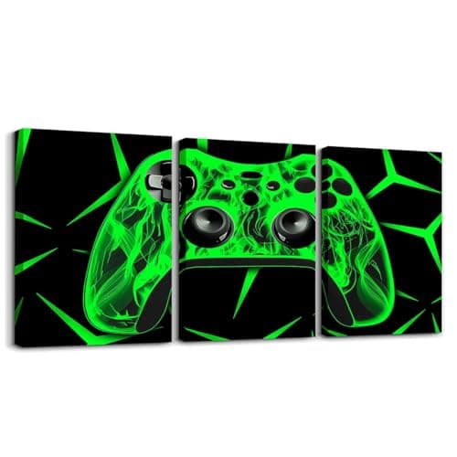 Feelyou Gamer Gamepad Wall Art Girls 12" x 16" x 3